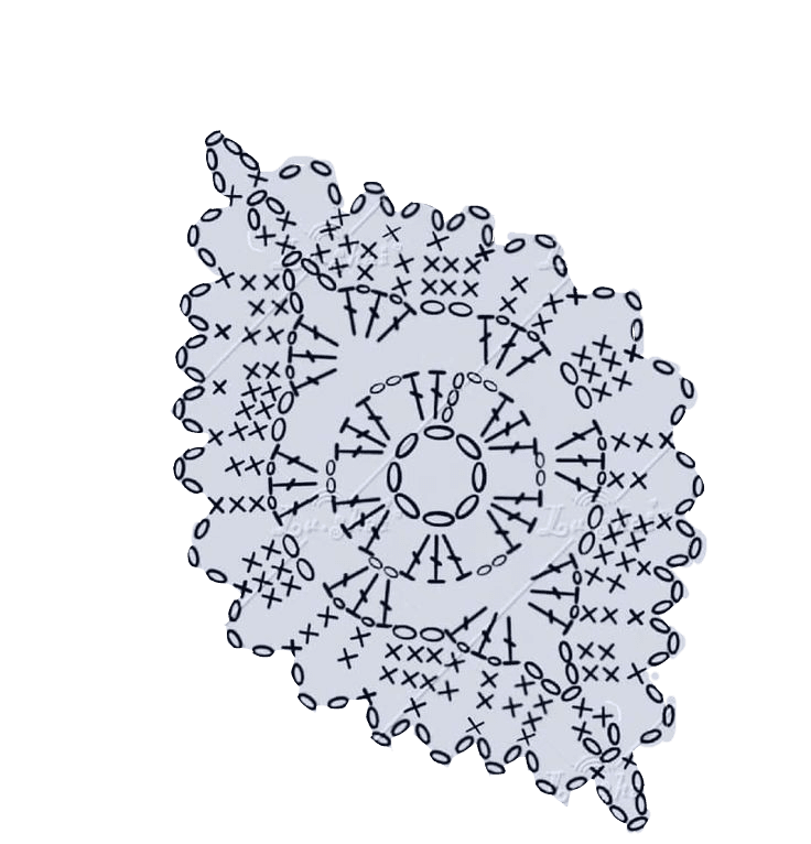 Decorative Doillie Background